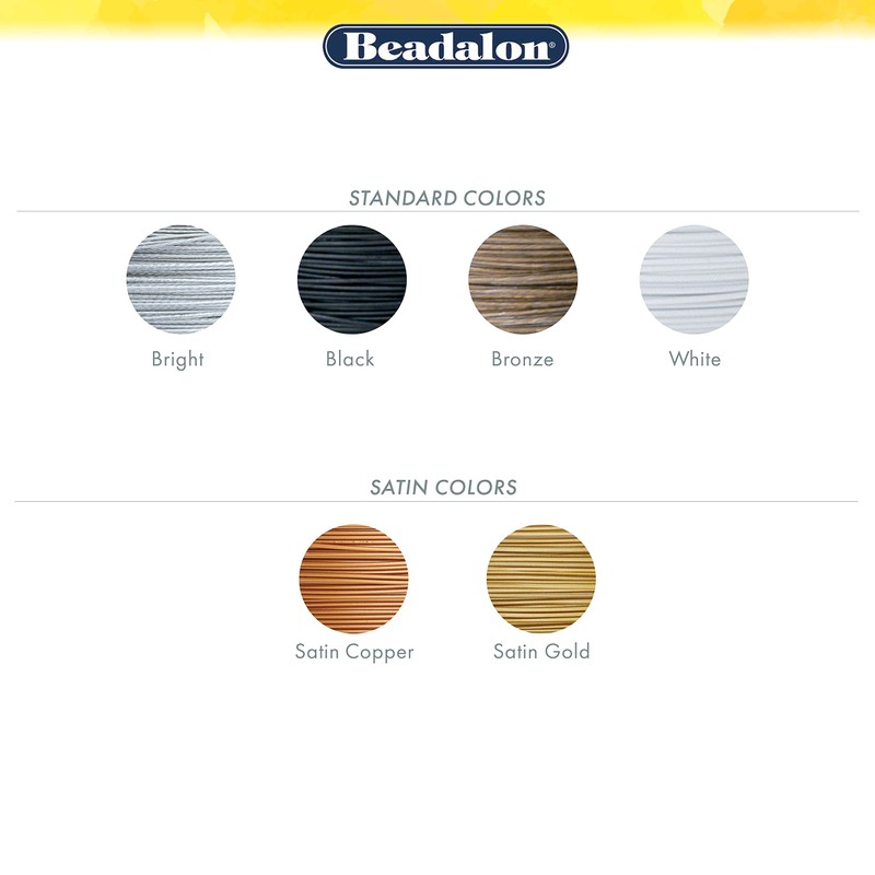 Beadalon 0.3 mm Diameter 31 m Reel 19 Strand Wire