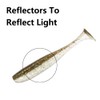 Set of 50 Soft Plastic Lures with Storage Box 7CM