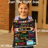 First and Last Day of School Chalkboard Sign for Kids