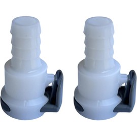 Aupll Fits Air Hose Quick-Connect Female Connector Replacement Part for Sleep Number Bed F-236 (for Beds with 3/8" Inside Diameter Hoses) 2 Pack
