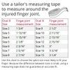 Oval 8 | Finger Splint | Finger Schiene | 5er