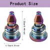 Homefantasy 2 Pcs Bicycle Brake Lever Bleed Screw for Magura
