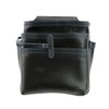 SK11 DEVICE DVC-KZ25 Genuine Leather Waist Bag, 3 Tiers, Includes