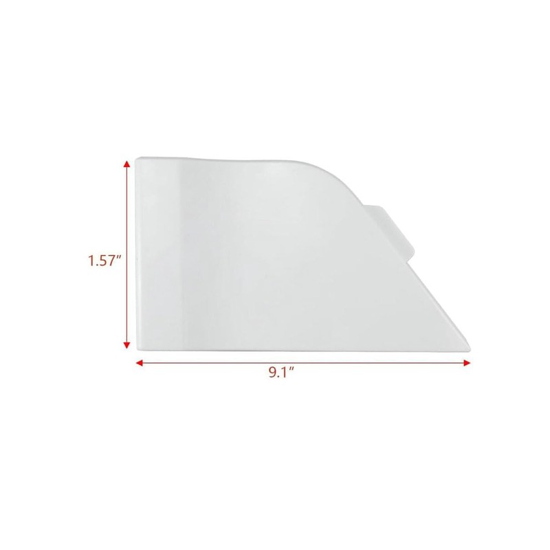 fitfoyo Fuel Door Cover Hatch Trim for 2015-2023 Ford Transit