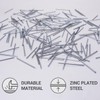 SKIR'CO (1500pcs) Small Head 1.5x40mm Finishing Nails Galvanized Steel Nails