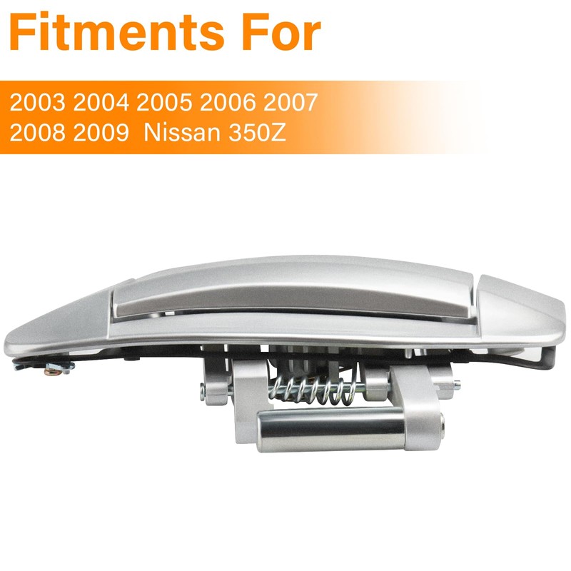 NPAUTO Exterior Outside Door Handle fit for Nissan 350Z 2003