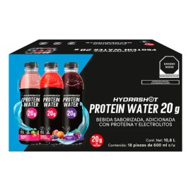 Bebida De Proteína  Electrólitos 20g Proteína Hydrashot Ctc                                                                                           