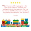 Melissa & Doug Stacking Train - Classic Wooden Toddler Toy