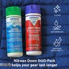 Nikwax Down, Down DUO-Pack, 300ml, Wash-In Cleaning and Waterproofing adds