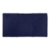 JNB Faux Microsuede Envelope Clutch, Navy