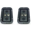 (2) Two Jack Plates with Dual SpeakON NL4 & 1/4"