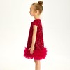 Miipat Toddler Girls Sequin Dress Sparkly Gown Party Dresses Little