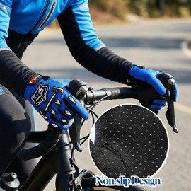 KWJEIULSOQ Cycling Gloves Men Women Warm and Breathable Gloves for Cycling, Hiking, Running and Outdoor Sports
