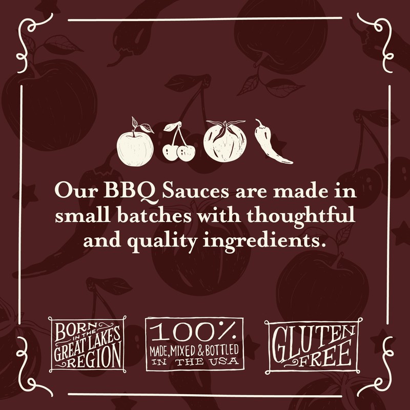 Brownwood Farms BBQ Sauce, Made in Small Batches, Sweet and