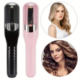 Split Ends Hair Trimmer, 2-In-1 Electric Hair Trimmer, Portable Frizz Comb Hair Care Tool, Curly Women's Hair Styler, Multi-Functional Hair Trimmer - Color: Pink