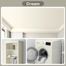 Jungarian White Touch Up Paint, Multi-Surface Touch Up Paint Pen For Cabinet, Furniture, Wall, Porcelain, Semi Gloss Appliance Paint Cover Scratches Interior & Exterior House Paint, 30ml, Cream