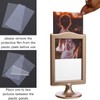 Meonua Double Sided Standing Picture Frames 4x6 Inch Pedestal Photo
