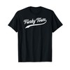 FUNKY TOWN Fort Worth TX Baseball Style Design T-Shirt