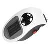 500W Black and White Mini Electric Heater Portable Wall Mounted