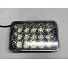 Unbranded Automotive Rectangle LED Headlight JG-1002-B-BK