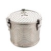 Minecook Commercial Grade D 6.3" X H 5.3" Genuine Stainless