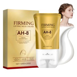 AH-8 Firming Neck Cream, Double Roller Massage Lifting Neck Cream, Reduce Wrinkles Fine Lines and Double Chin, Firm and Lift Sagging Skin
