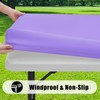 Smiry - Juego de 2 manteles rectangulares para pícnic, impermeables,