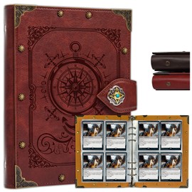 DUROTAN 240 Card Binder-4 Pocket Pages For TCG Storage Portfolio,Compatible with MTG,Comic Trading Collectible Card,Basketball Card and Sports Card