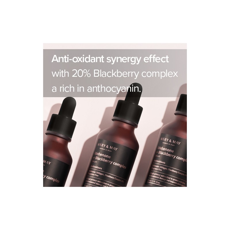 Mary&May [Mary&May]Idebenone + Blackberry Complex Serum 30ml