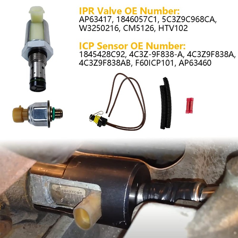 6.0 IPR Valve with ICP Sensor and Pigtail | Replacement