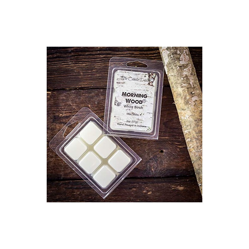 Morning Wood - Funny- White Birch Scented Wax Melt -
