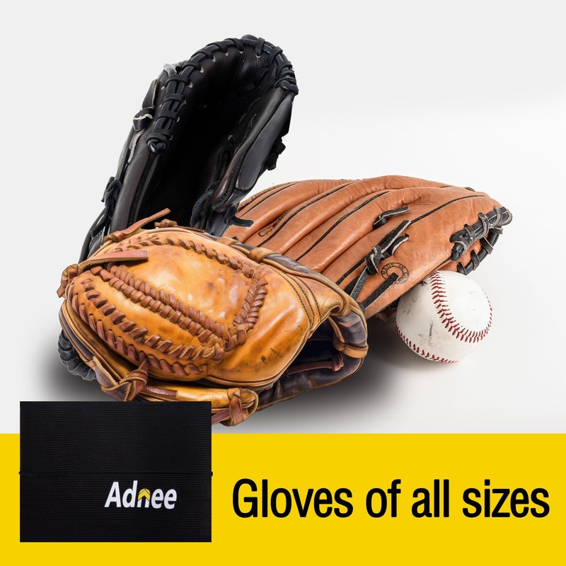 Adnee 2 Pack Glove Wrap - Softball and Baseball Glove