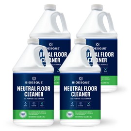 Bioesque Neutral Floor Cleaner, 1 Gallon (Pack of 4)