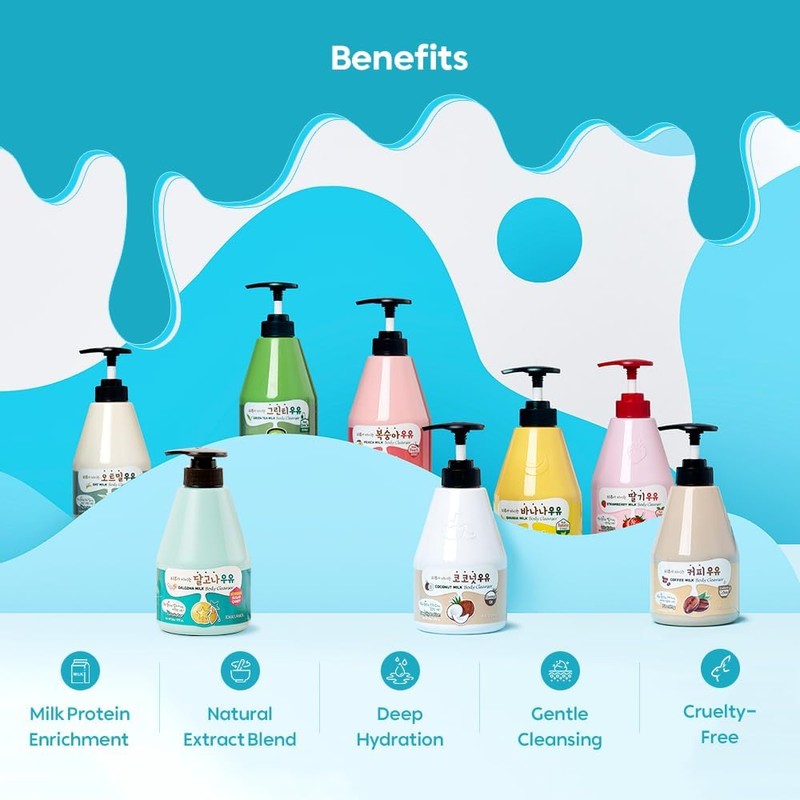 WELCOS - Kwailnara Oat Milk Body Cleanser 560 g /