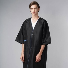 Men's Hair & Makeup Salon Gown Robe Eagle Gray