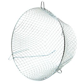 Spares2go, Universal Zinc with Terminal Round Kettle Flue Cage (11/280mm)