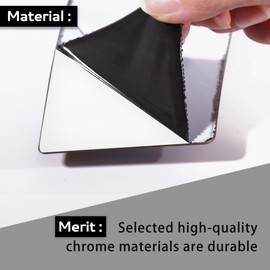 Fit for Volvo VNL 2004-2014 Pssenger&Drive Side Bumper Chrome Trims Set,Side Truck Corner Side Bumper Trim (Left)