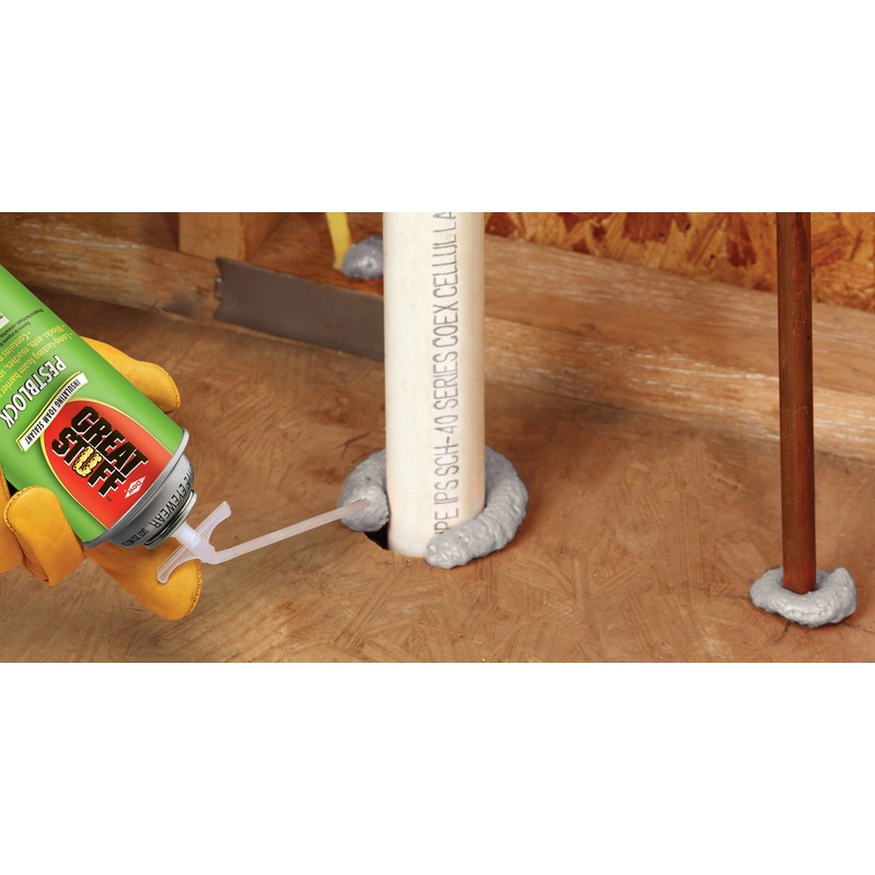 Great Stuff 11000714 Stuff Pestblock 12 oz Insulating Foam Sealant,