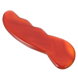 KOMBIUDA Natural Jade Scraping Board Face Gua Sha Tool Scraper for Muscle Soreness Improves Recovery Stress