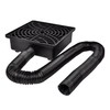 Prestantious Catch Basin Gutter Downspout Extensions, 12"×12" Low Profile Catch