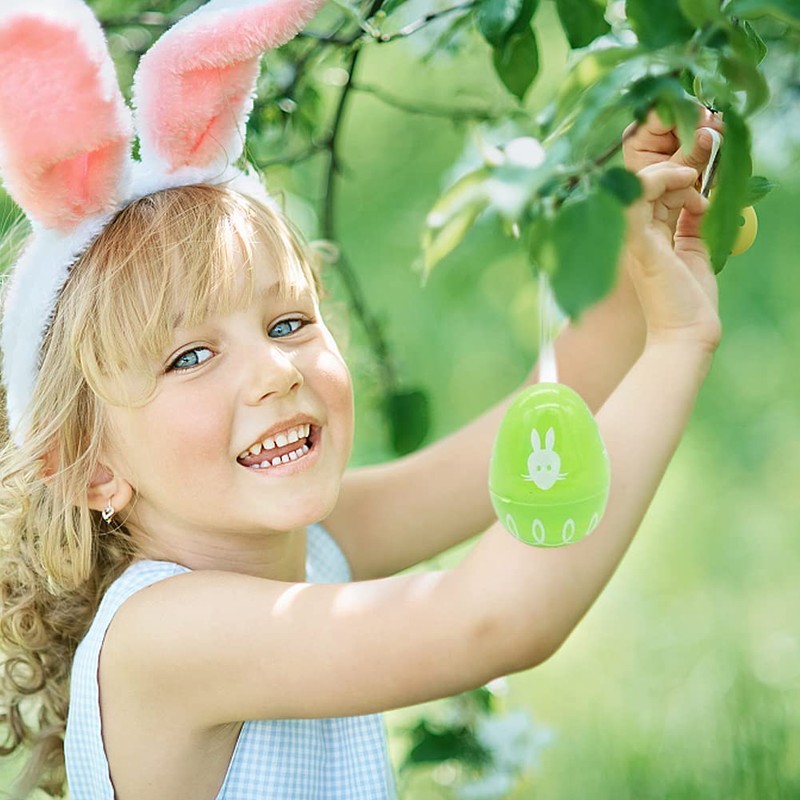 PLNVNVP 24 x Easter Eggs, Easter Eggs Decoration, Colourful Easter