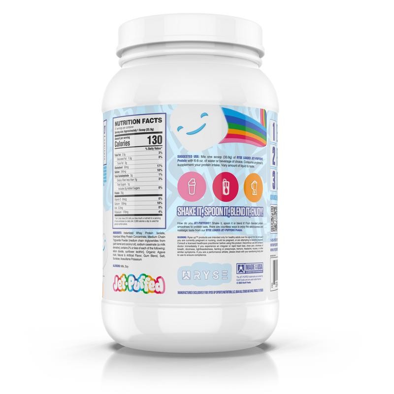 Ryse Supplements Loaded Protein Powder Dietary Supplement:_Marshmallow
