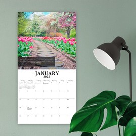 Christian Wall Calendar 2025 | Monthly Bible Verse Wall Calendar, Reflective Scripture Verses to Nourish Your Soul and Invigorate Your Faith, All Bible Quotes are From the NIV Bible