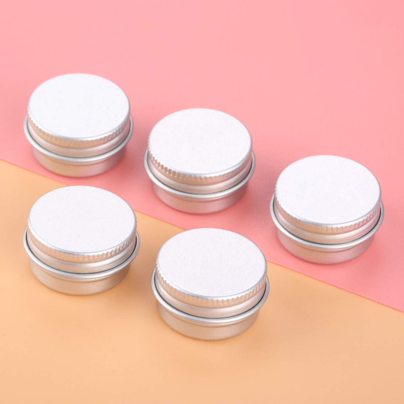 Dophee 5ml 5 Pcs Cream Case, Ointment Container, Aluminum Can