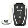 5 Button Replacement Key Fob Cover fit for Chevy Malibu