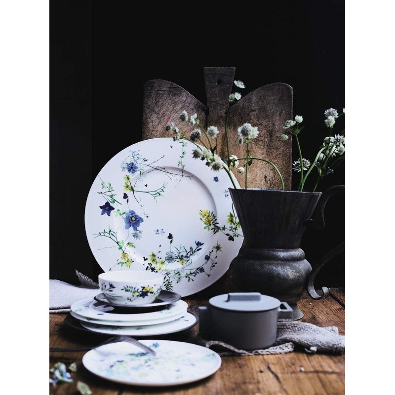 Rosenthal Brillance Fleurs des Alpes Egg Cup with Tray 13.6