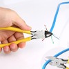 Solsop Pass Through RJ45 Crimp Tool Kit Ethernet Crimper CAT5