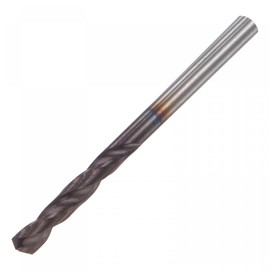 uxcell Carbide Twist Drill Bits 2.5mm, DIN K45 Tungsten Carbide AlTiSin Coated Jobber Drill Bits Straight Shank Drilling Cutter for Stainless Steel Alloy Steel