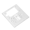 Sewing Machine Needle Plate 7.6x8.4cm Steel Needle Throat Plate for