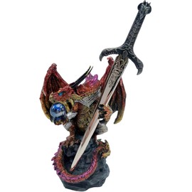 George S. Chen Imports Dragon Sword Letter Opener Collectible Fantasy Decoration Figurine (71978)